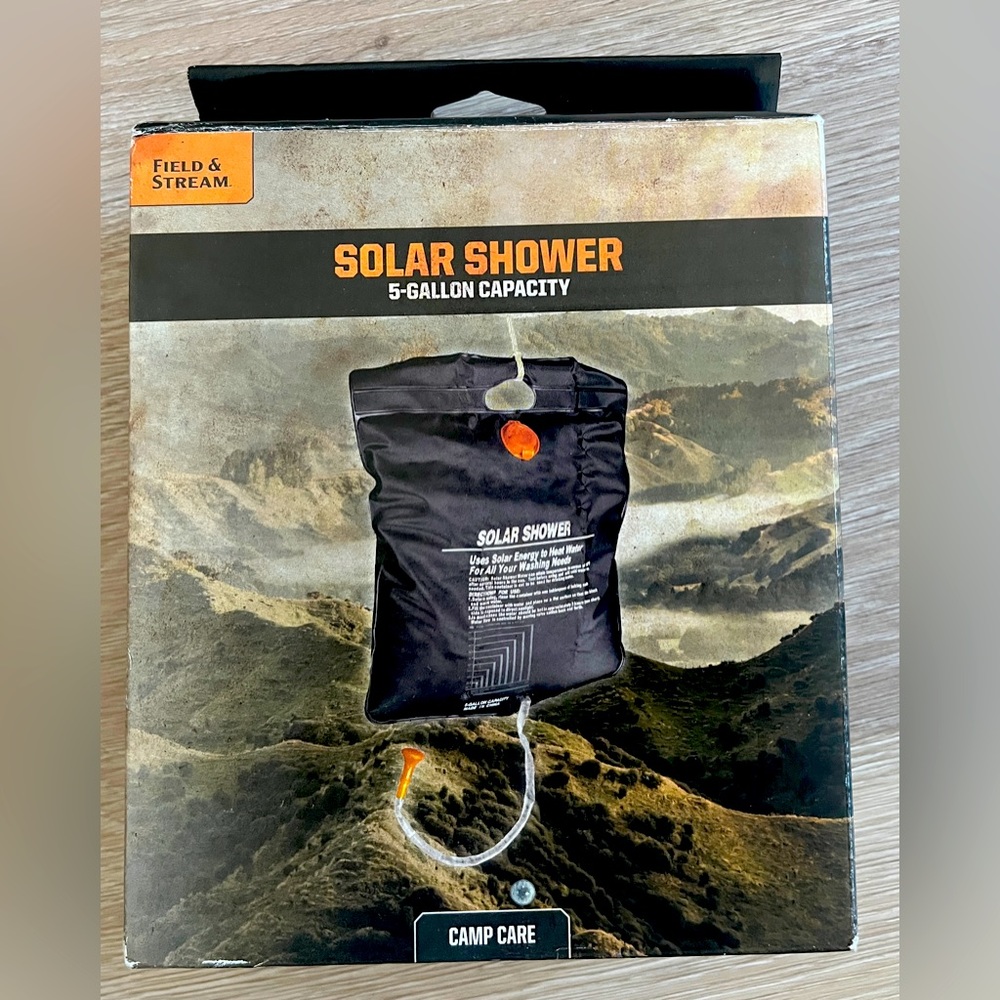 Field & Stream 5 gallon Camp Sun Shower